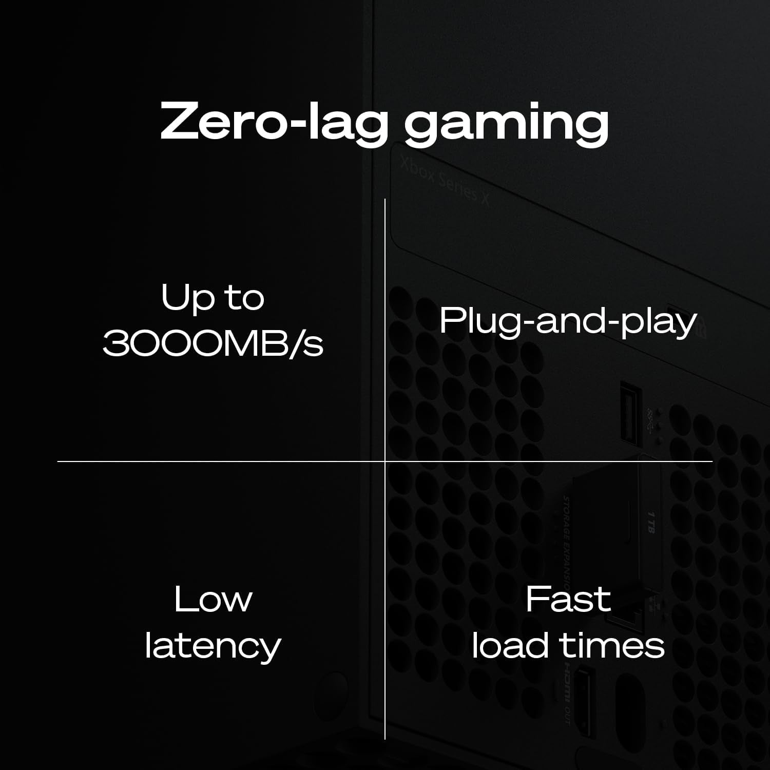 Storage Expansion Card for Xbox Series X|S 1TB Solid State Drive - Nvme Expansion SSD for Xbox Series X|S (STJR1000400)